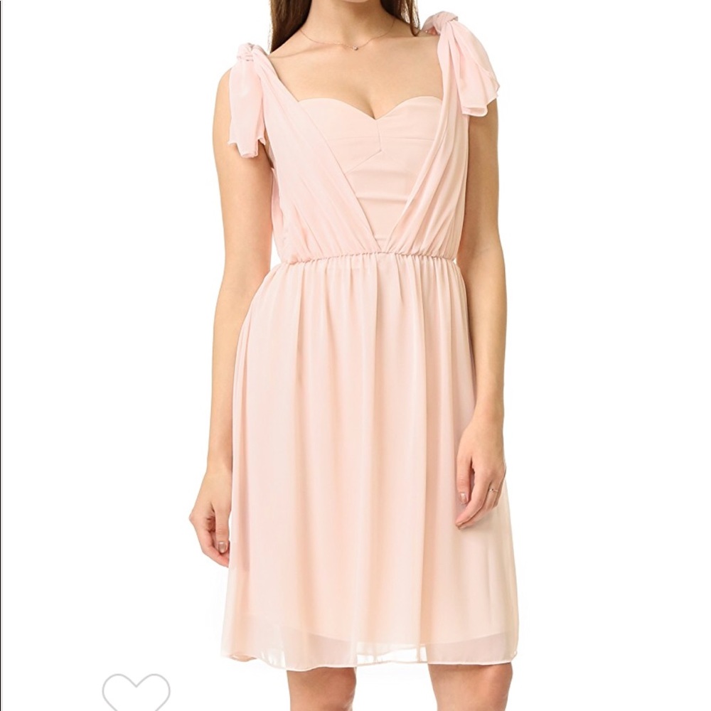 Joanna August bridesmaid dress short &convertible